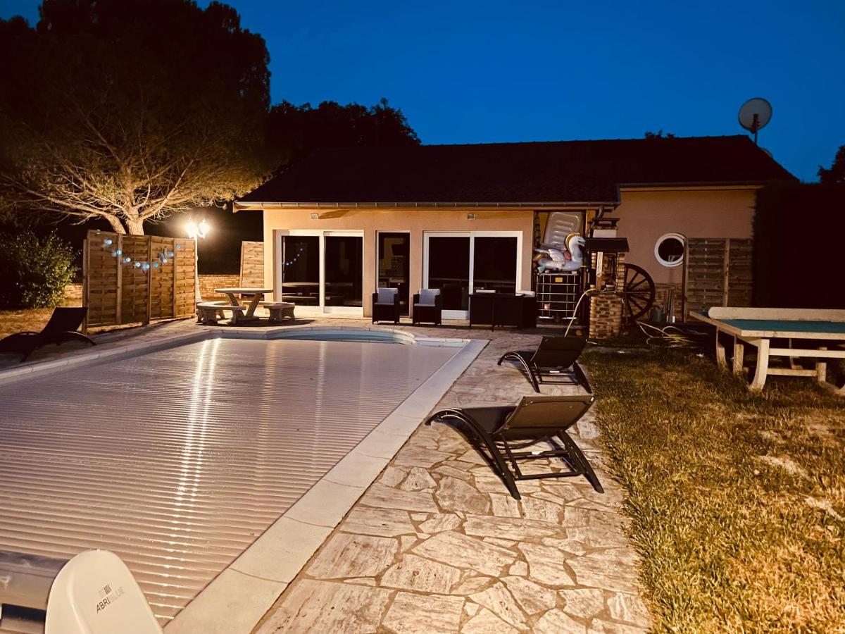 La Villa Perroquet Poncins Exterior foto